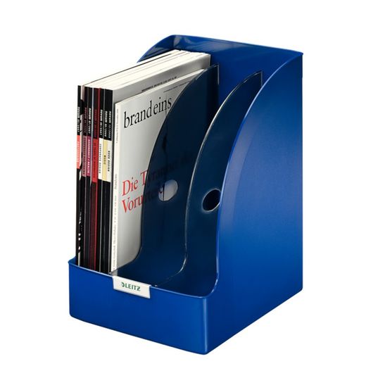 Leitz Plus JUMBO File Boxes, blue