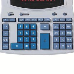 Calculadora IBICO 1491X, branco/azul