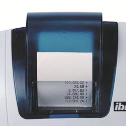 Calculadora IBICO 1491X, branco/azul