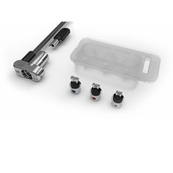 3-in-1 Universal-Laptopschloss mit Schlüssel