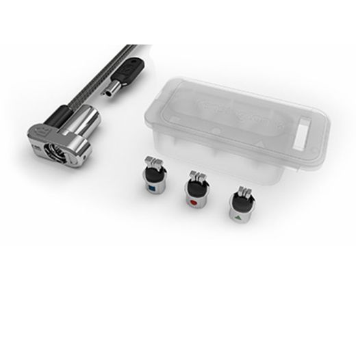 3-in-1 Universal-Laptopschloss mit Schlüssel