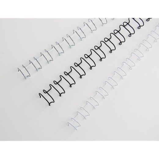 GBC WIRE Kamm Größe US 10MM (Box 100), weiß