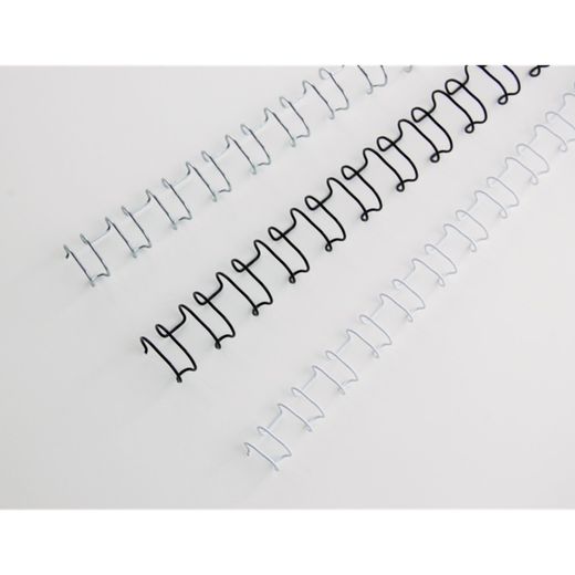 GBC WIRE kam størrelse US 10MM (Box 100), sort