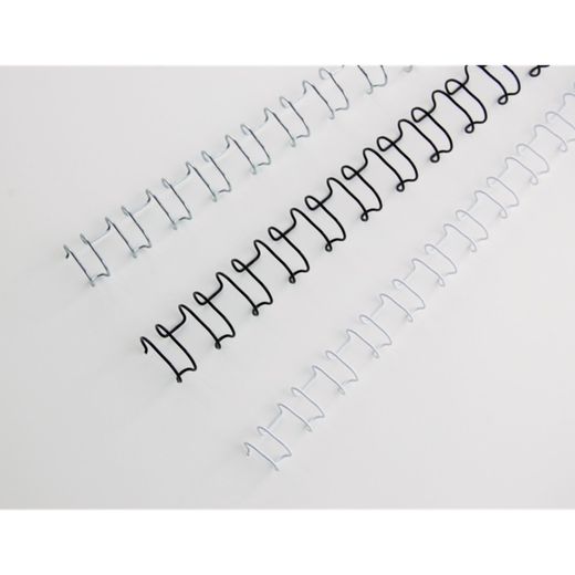 GBC WIRE comb size US 12MM (Box 100), white