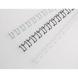 GBC WIRE comb size US 6MM (Box 100), white