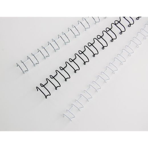 GBC WIRE comb size US 8MM (Box 100), black