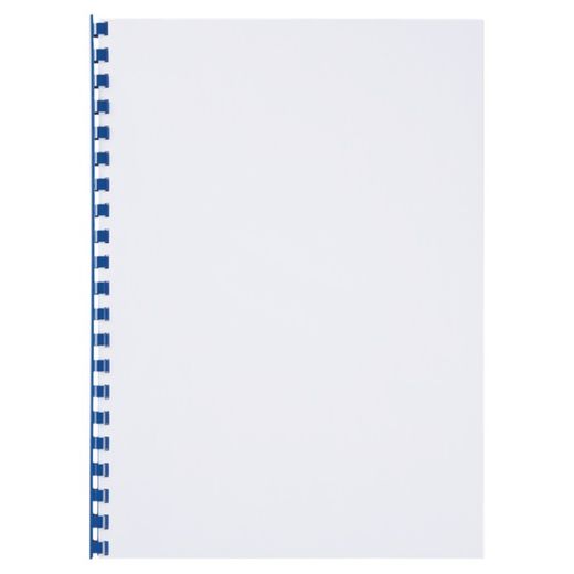 Kunststoffkamm DIN A4 GBC 10 mm (Box 100), blau