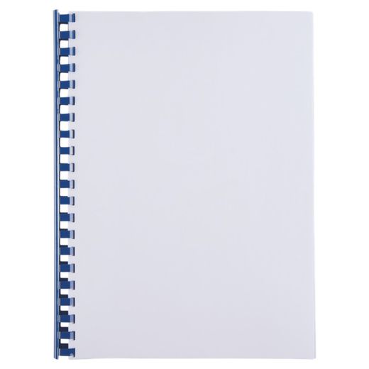 Kunststoffkamm DIN A4 GBC 19 mm (Box 100), blau