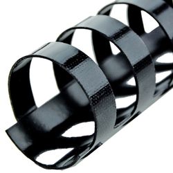 Plastkam DIN A4 GBC 19 mm (Boks 100), sort