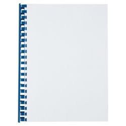 Plastkam DIN A4 GBC 22 mm (Låda 100), blå