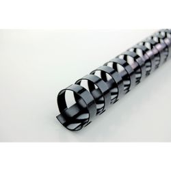 Pettine in plastica DIN A4 GBC 22 mm (scatola 100), nero