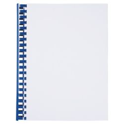 Kunststoffkamm DIN A4 GBC 25 mm (Box 50), blau