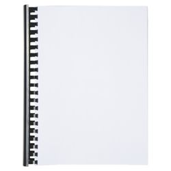 Kunststoffkamm DIN A4 GBC 28 mm (Box 50), schwarz