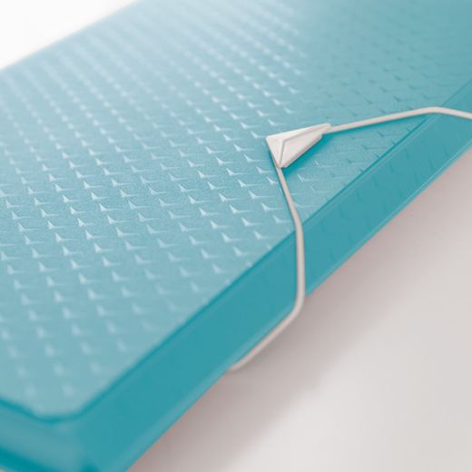 Cartella per fisarmonica Esselte Colour'Breeze PP. Con 6 divisori, blu