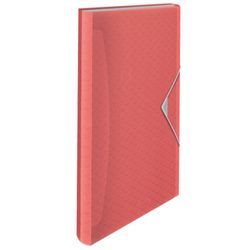 Carpeta acordeón Esselte Colour'Breeze PP. Con 6 separadores, coral