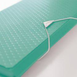 Teczka akordeonowa Esselte Colour'Breeze PP. Z 6 przegródkami, zielony