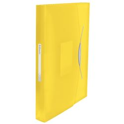 Carpeta acordeón Esselte Vivida. PP. Con 6 separadores, amarillo Vivida