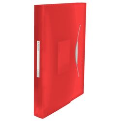Carpeta acordeón Esselte Vivida. PP. Con 6 separadores, rojo Vivida