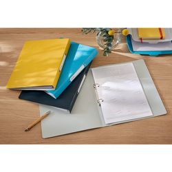 Raccoglitore ad anelli Leitz Cosy, 2 x 25 mm RR, DIN A4, giallo