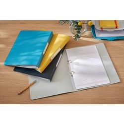 Leitz Cozy ring binder, 2 x 25mm RR, DIN A4, gray