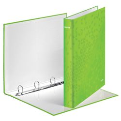 Leitz WOW ring binder. 4 D rings 25 mm. DIN A4+ turquoise