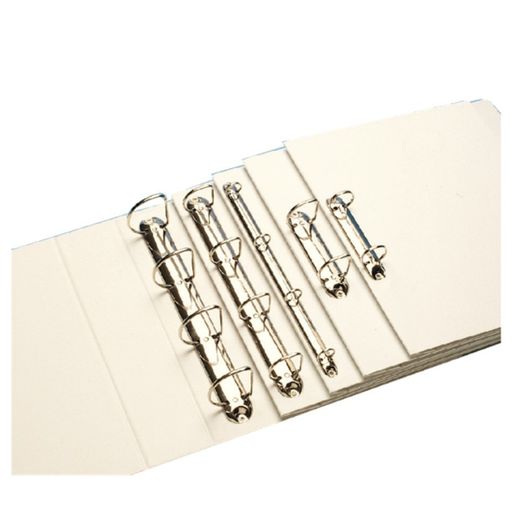 Cartella canguro di base. DIN A4. 4 anelli a D 40 mm. bianca