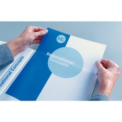 Cartella canguro di base. DIN A4. 4 anelli Ø 16 mm. bianca