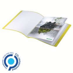 Dossier de 20 couvertures Leitz Recycle. PP. DIN A4, jaune