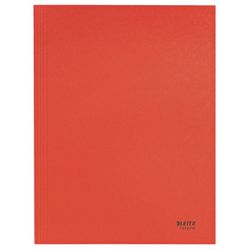 Chemise à 3 rabats en carton Leitz Recycle. 100% recyclable. DIN A4, rouge