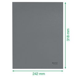 Chemise à 3 rabats en carton Leitz Recycle. 100% recyclable. DIN A4, vert