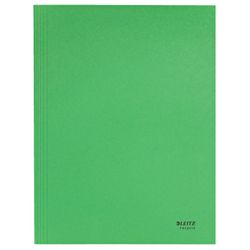Chemise à 3 rabats en carton Leitz Recycle. 100% recyclable. DIN A4, vert