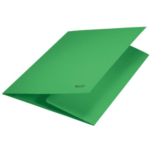 Chemise à 3 rabats en carton Leitz Recycle. 100% recyclable. DIN A4, vert