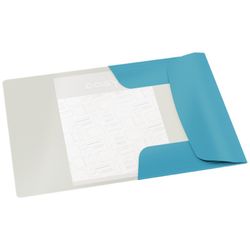 Leitz Cosy 3 Klappenmappe. DIN A4. Pappe, blau