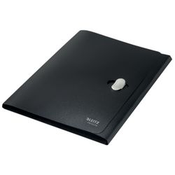 Cartella Leitz Recycle 3 a ribalta. PP Con 3 lembi. DIN A4, nero