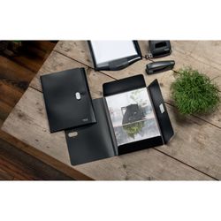 Cartella Leitz Recycle 3 a ribalta. PP Con 3 lembi. DIN A4, nero