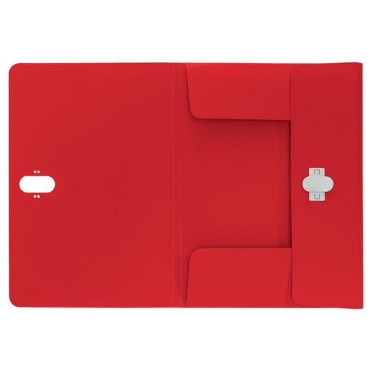 Dossier Leitz Recycle à 3 rabats. PP. Avec 3 rabats. DIN A4, rouge