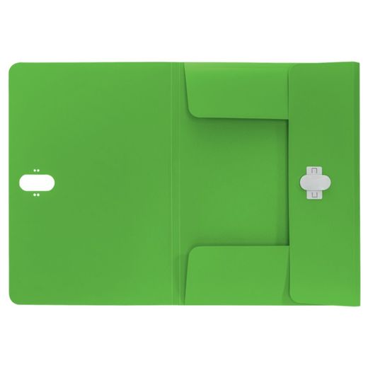 Dossier Leitz Recycle à 3 rabats. PP. Avec 3 rabats. DIN A4, vert