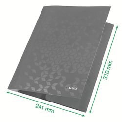 WOW 3-Klappen-Ordner. DIN A4. Karton, rot