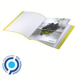 Φάκελος με 40 καλύμματα Leitz Recycle. PP DIN A4, κίτρινο