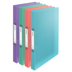 Esselte Colour'Breeze Ringbuch aus PP. 2 runde Ringe von 25 mm. DIN A4, sortiert