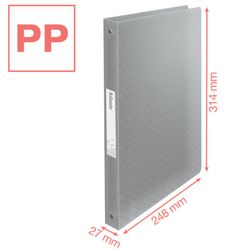 Segregator Esselte Colour'Breeze PP. 4 okrągłe pierścienie 25 mm. DIN A4, różne