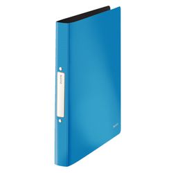 Carpeta de anillas Solid. PP. 2 anillas redondas de 25 mm. DIN A4, azul