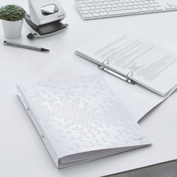 WOW-Ringbuch. P.P. 2 runde Ringe von 25 mm. DIN A4, weiß