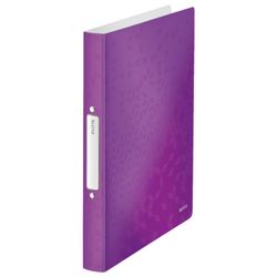 Carpeta de anillas WOW. PP. 2 anillas redondas de 25 mm. DIN A4, violeta