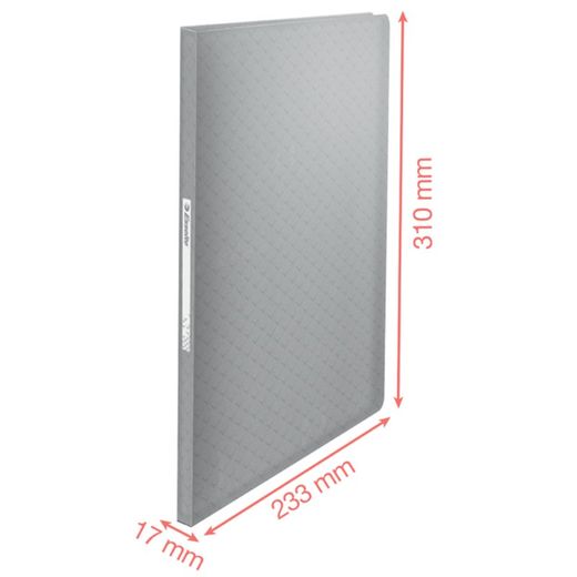 Esselte Colour'Breeze PP ærmemappe. Fleksible kasketter. 40 covers. DIN A4, koral