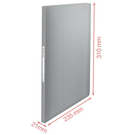 Esselte Colour'Breeze PP ärmmapp. Flexibla kepsar. 60 omslag DIN A4, korall