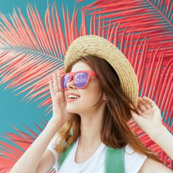 Esselte Colour'Breeze PP ärmmapp. Flexibla kepsar. 60 omslag DIN A4, korall