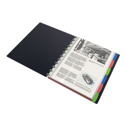 Chemise à pochette amovible Esselte Vivida. P. P. Couvertures rigides. 25 couverts. DIN A4, assorti