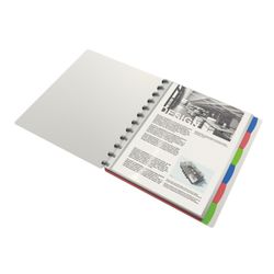 Chemise à pochette amovible Esselte Vivida. P. P. Couvertures rigides. 25 couverts. DIN A4, assorti