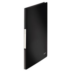Carpeta de fundas Solid. PP. 20 fundas. DIN A4, negro